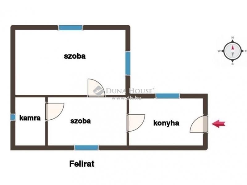 Eladó ikerház Bicsérd